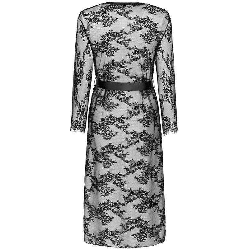 LIVCO CORSETTI FASHION - MOSTINA LC 90641 DRESS L BLACK DRESS L/XL