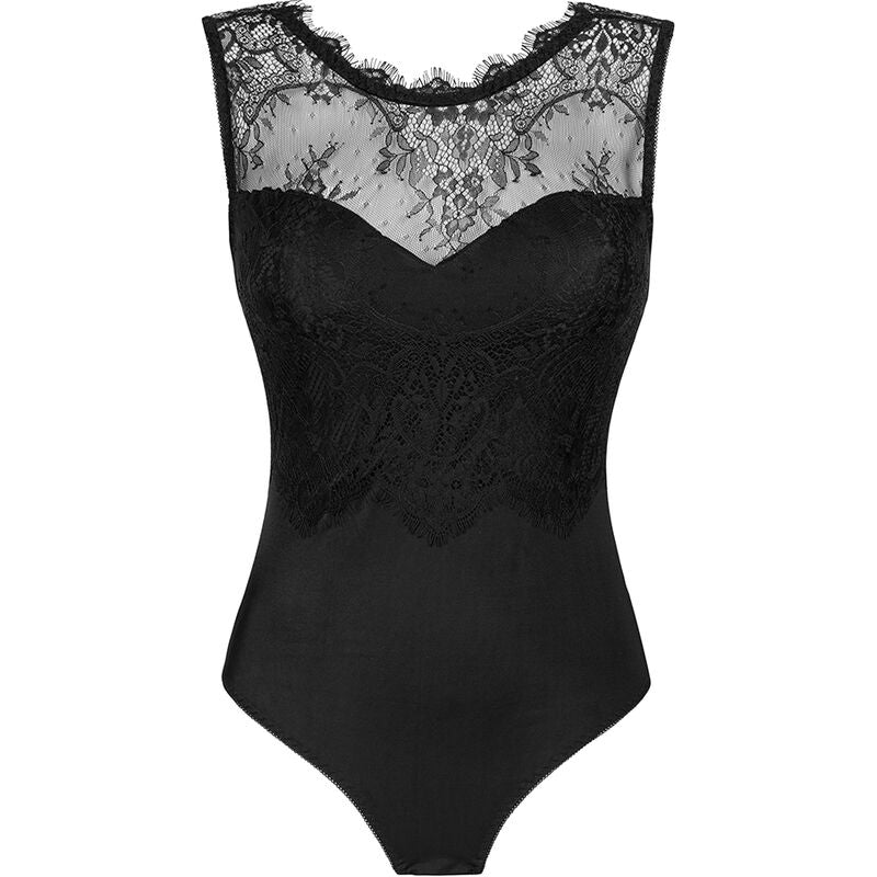 LIVCO CORSETTI FASHION - MUDIENIN LC 90654 BLACK BODY L/XL