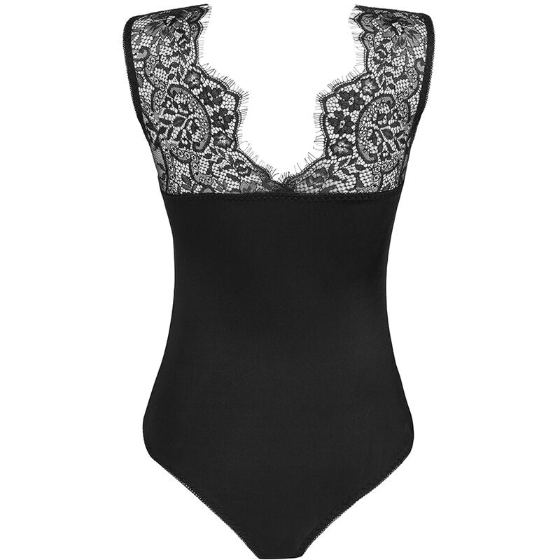 LIVCO CORSETTI FASHION - MUDIENIN LC 90654 BLACK BODY L/XL