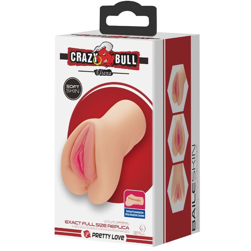 CRAZY BULL - ELIANA VAGINA-SHAPED MASTUBATOR