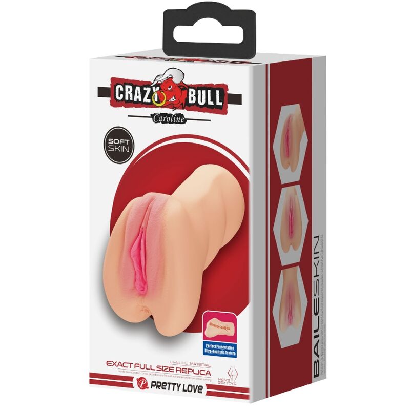 CRAZY BULL - VAGINA-SHAPED MASTUBATOR CAROLINE