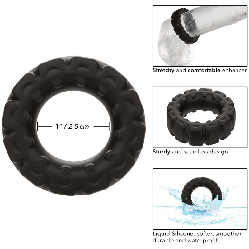 CALEXOTICS - ANILLO DE PISTA PROLONGADO ALPHA BLACK
