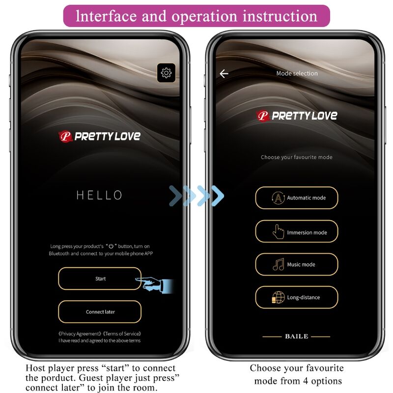PRETTY LOVE - AUGUST GLOBAL REMOTE DUAL PLEASURE VIBRATOR