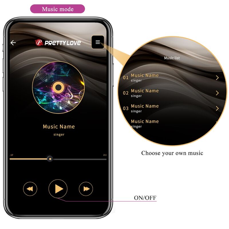 PRETTY LOVE - AUGUST GLOBAL REMOTE DUAL PLEASURE VIBRATOR