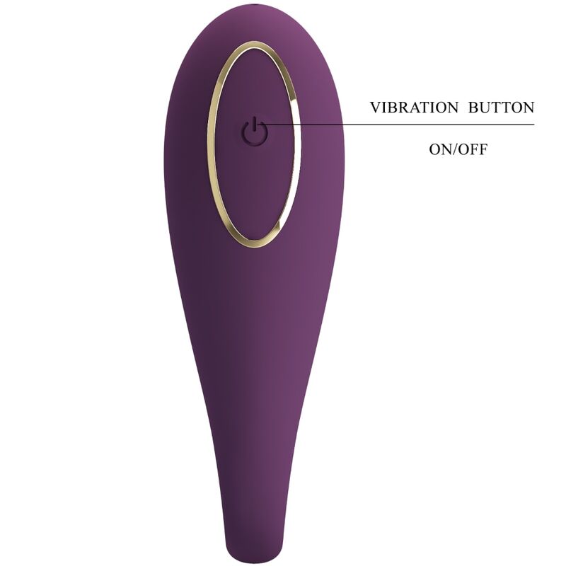 PRETTY LOVE - AUGUST GLOBAL REMOTE DUAL PLEASURE VIBRATOR