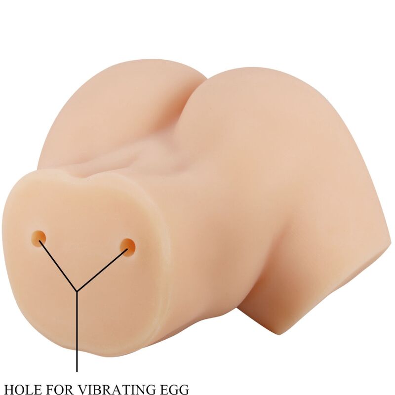 CRAZY BULL - REALISTIC VAGINA AND NAKED VIBRATOR HAILEY