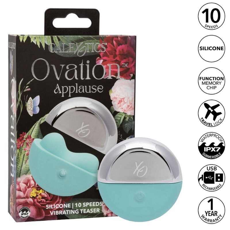 OVATION APPLAUSE STIMULATOR AQUA GREEN