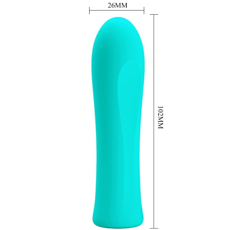 ALFREDA SUPER POWER VIBRATOR AQUA GREEN