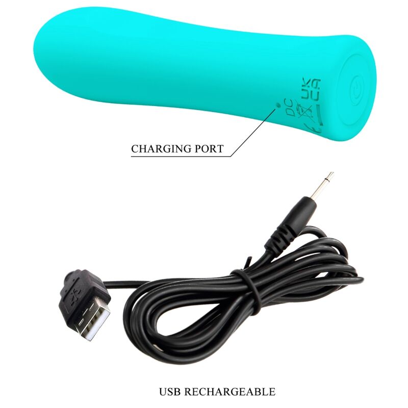 ALFREDA SUPER POWER VIBRATOR AQUA GREEN
