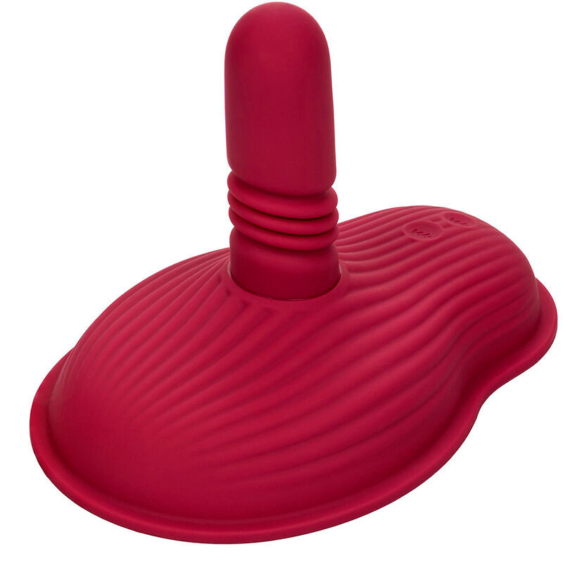 CALEXOTICS - RIDER MASSAGER DUAL MOTOR REMOTE CONTROL RED