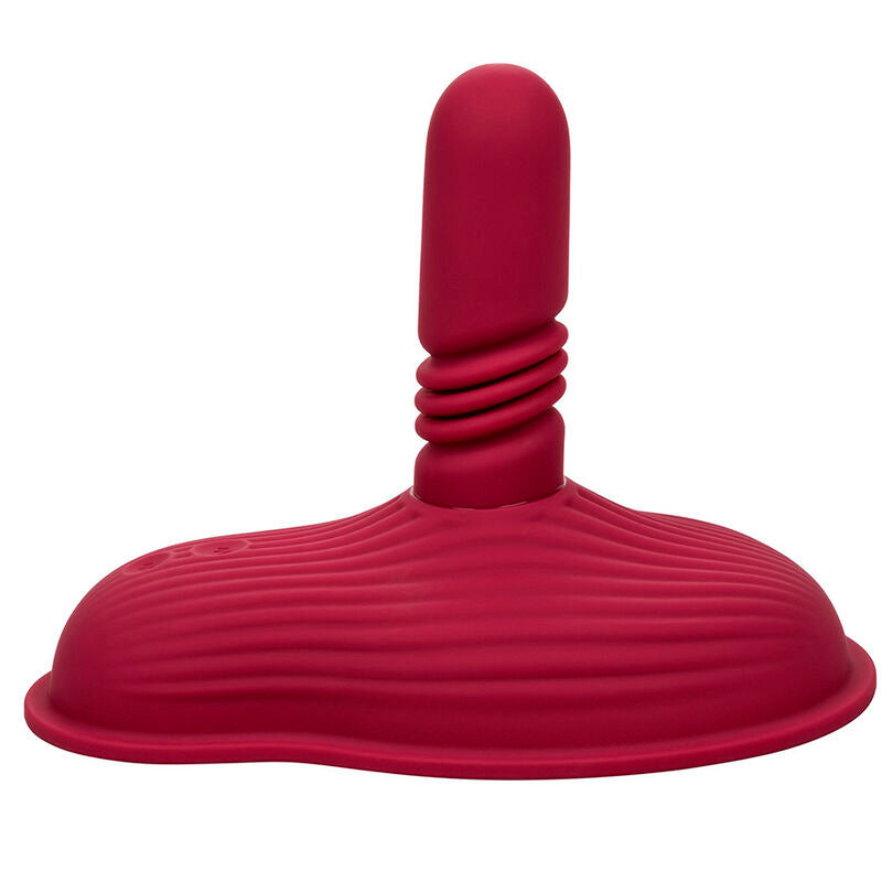 CALEXOTICS - RIDER MASSAGER DUAL MOTOR REMOTE CONTROL RED