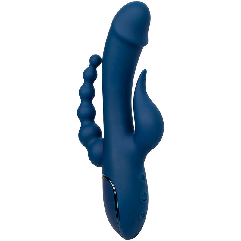 CALEXOTICS - TRIPLE ORGASM VIBRATOR BLUE