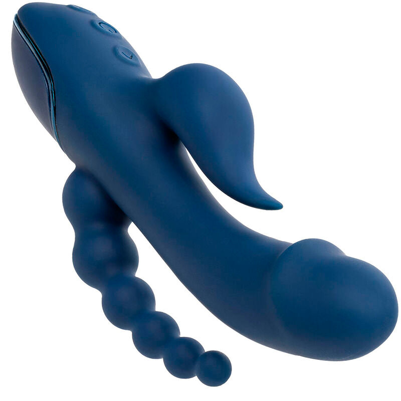 CALEXOTICS - TRIPLE ORGASM VIBRATOR BLUE