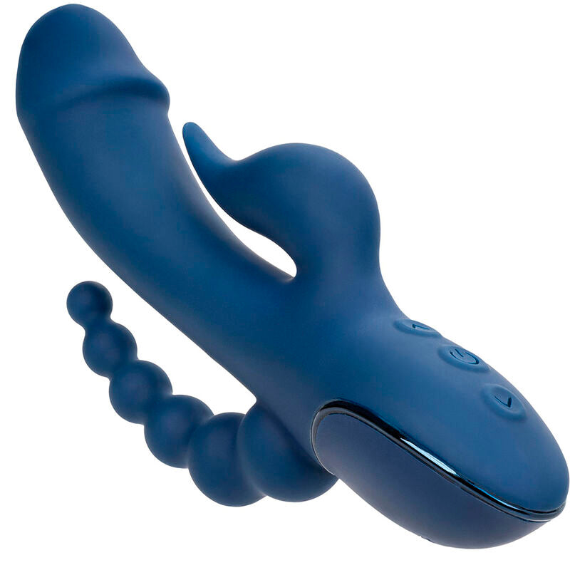 CALEXOTICS - TRIPLE ORGASM VIBRATOR BLUE