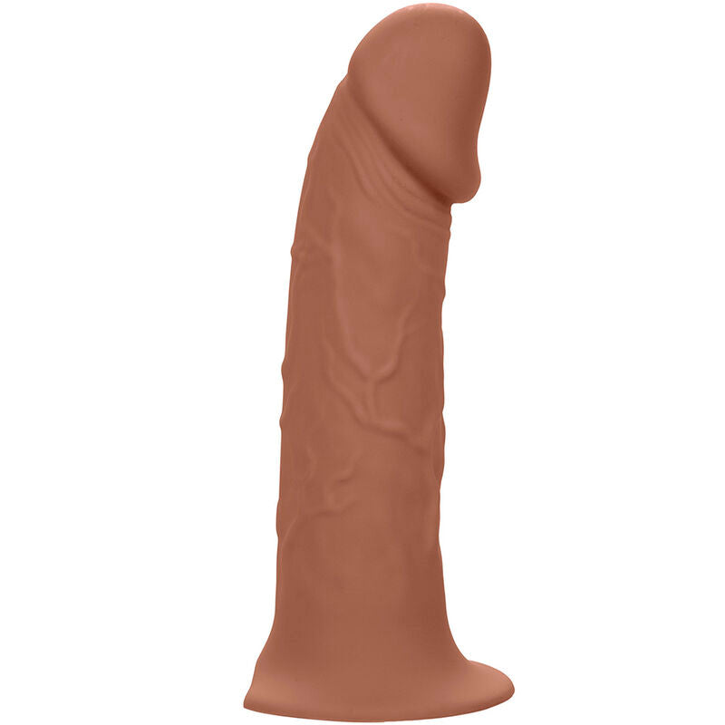 CALEXOTICS - PERFORMANCE MAXX LIFE-LIKE EXTENSION WITH BROWN LEATHER HARNESS