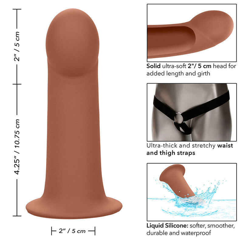 CALEXOTICS - EXTENSIVE PERFORMANCE MAXX WITH BROWN LEATHER HARNESS