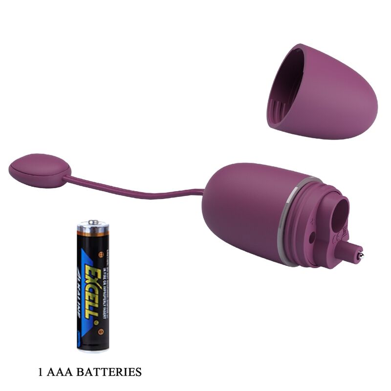 PRETTY LOVE - NYMPH VIBRATING EGG APP CONTROLLED PURPLE
