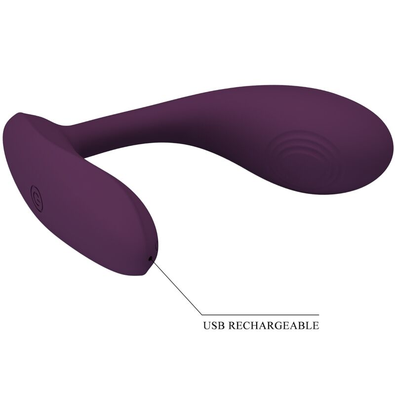 PRETTY LOVE - BAIRD G-SPOT 12 VIBRATIONS RECHARGEABLE PURPLE APP