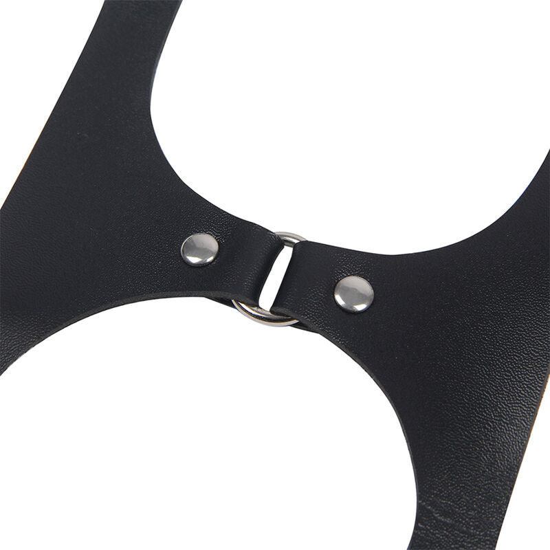 SUBBLIME - FULL BODY HARNESS WITH ETO LEATHER BUCKLES ONE SIZE FITS ALL