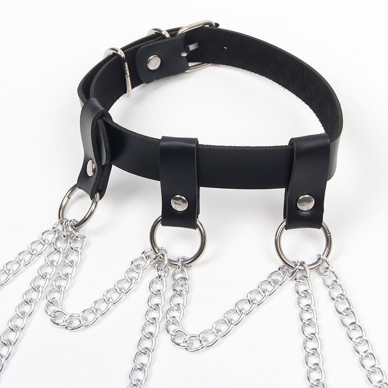 SUBBLIME - FULL BODY HARNESS WITH STAR CHAIN ​​DETAIL ONE SIZE FITS ALL