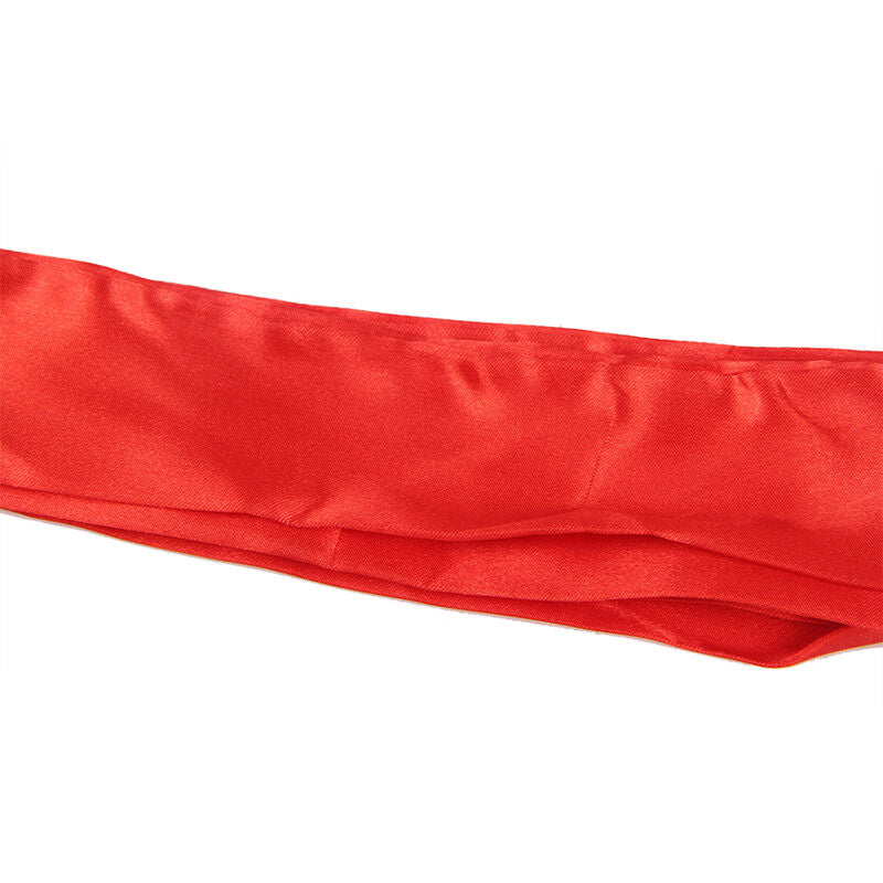 SUBBLIME - ROBE IN TRANSPARENT FABRIC WITH RED LACE DETAIL S/M