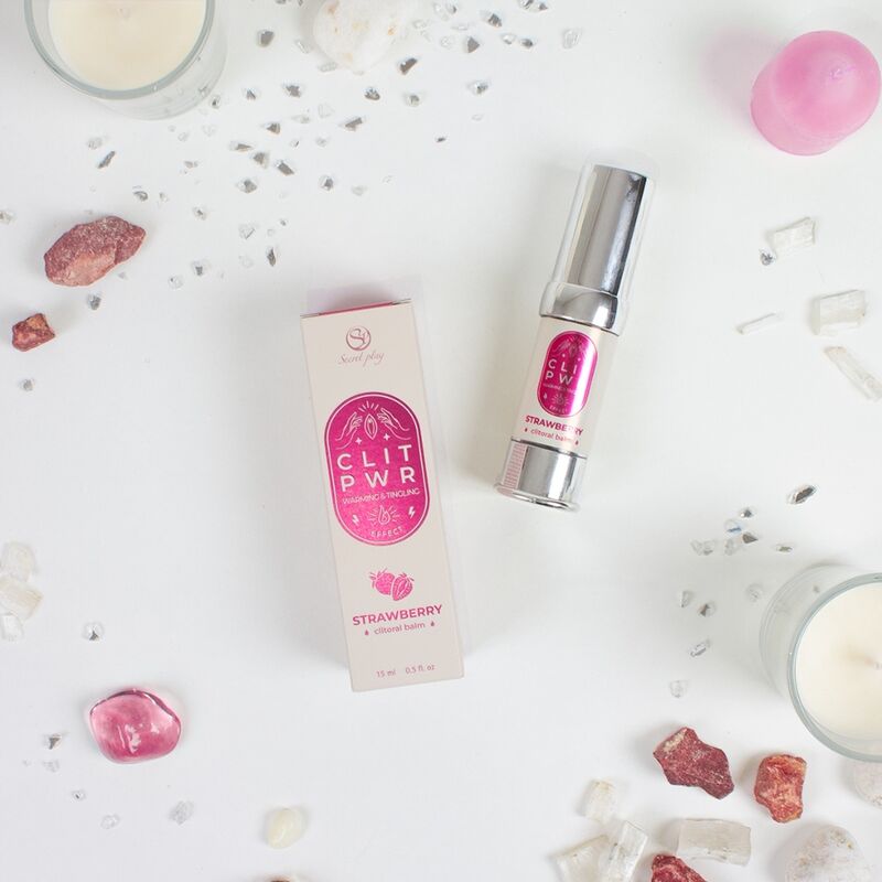 SECRET PLAY - CLIT PWR BLASS DE FRESA PARA CLITORIS