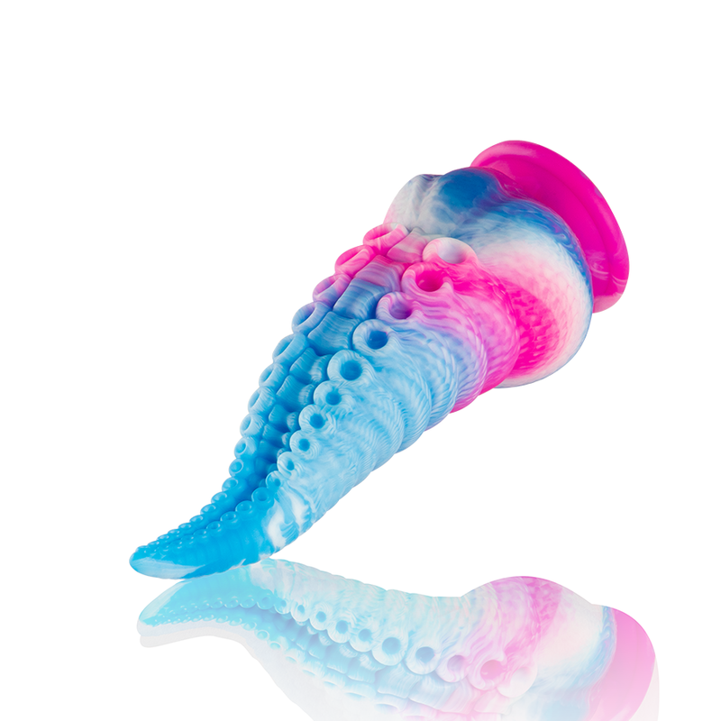 ÉPICO - DILDO PHORCYS TENTÁCULO AZUL TAMAÑO PEQUEÑO