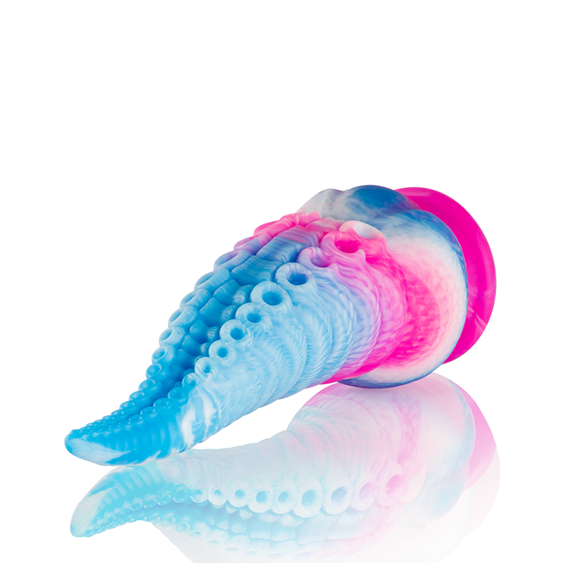 ÉPICO - DILDO PHORCYS TENTÁCULO AZUL TAMAÑO PEQUEÑO