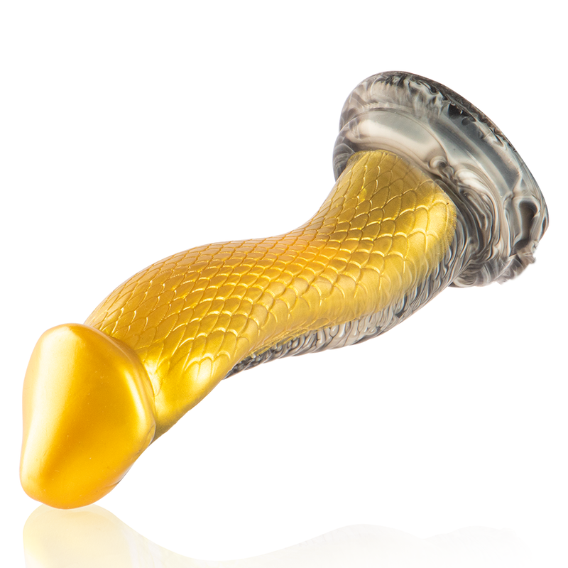 ÉPICO - DILDO SERPIENTE AMARILLA DRAKON