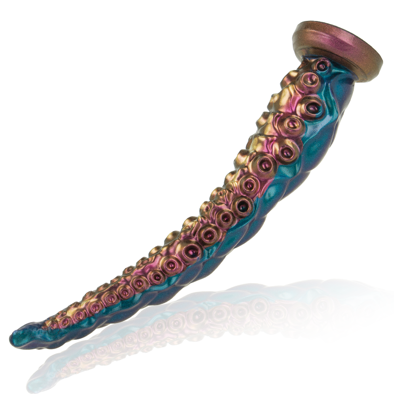 ÉPICO - DILDO DE TENTÚCULO FINO CHARYBDIS DE TAMAÑO GRANDE