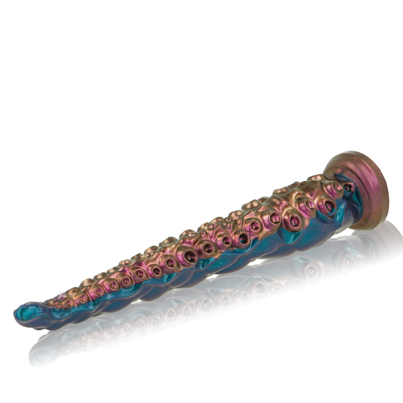 ÉPICO - DILDO DE TENTÚCULO FINO CHARYBDIS DE TAMAÑO GRANDE