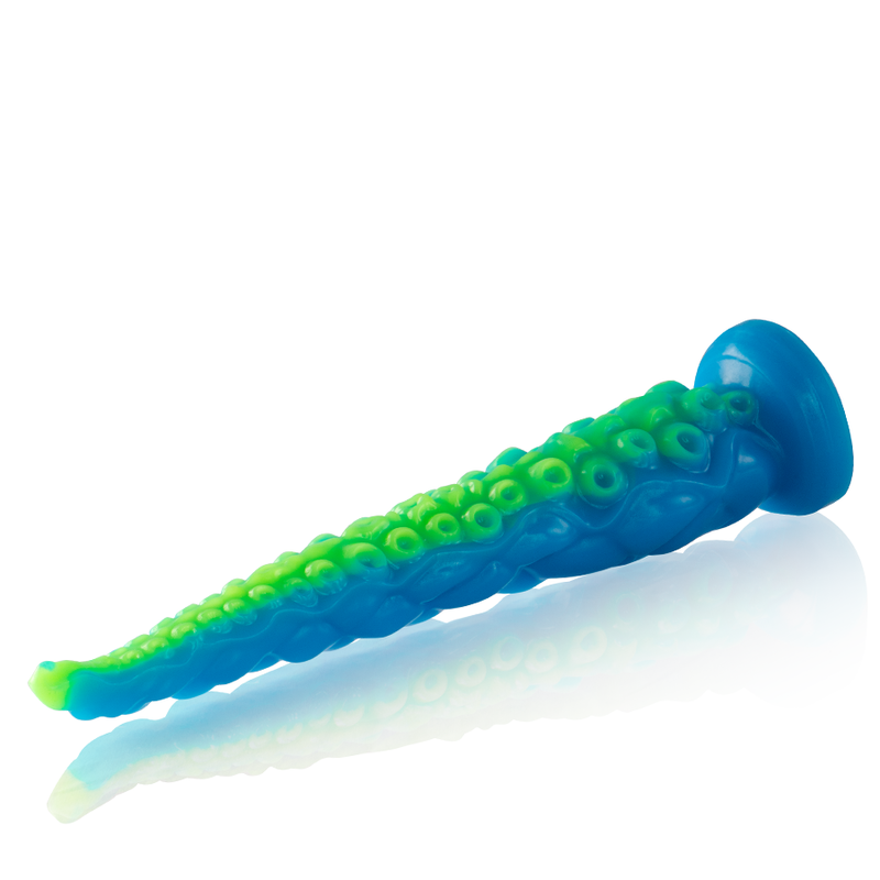 EPIC - DILDO TENTICAL FLUORESCENTE SCYLLA DELGADO TAMAÑO GRANDE