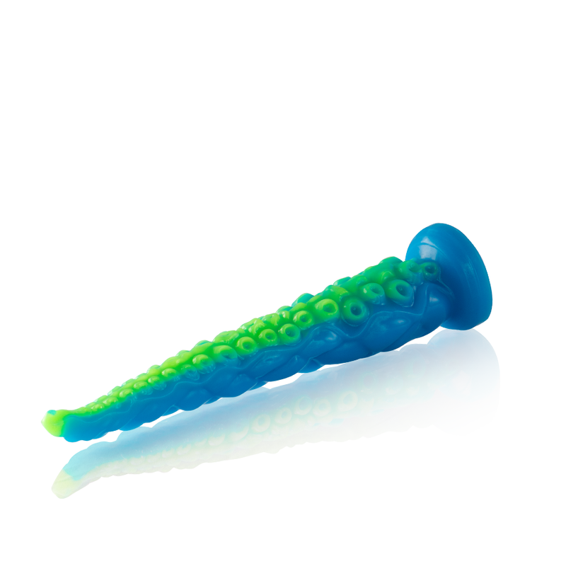 EPIC - DILDO TENTICAL FLUORESCENTE SCYLLA DELGADO TAMAÑO PEQUEÑO