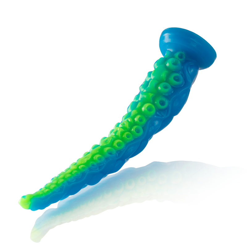 EPIC - DILDO TENTICAL FLUORESCENTE SCYLLA DELGADO TAMAÑO PEQUEÑO