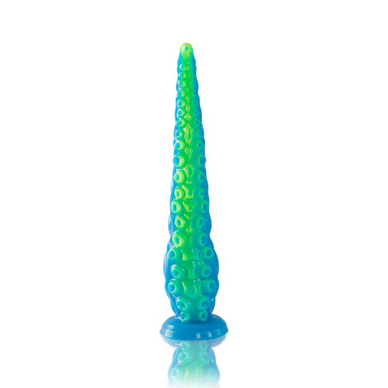 EPIC - DILDO TENTICAL FLUORESCENTE SCYLLA DELGADO TAMAÑO PEQUEÑO