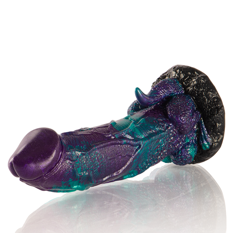 EPIC - DILDO BASILISCO DOBLE PLACER ESCAMOSO TAMAÑO GRANDE
