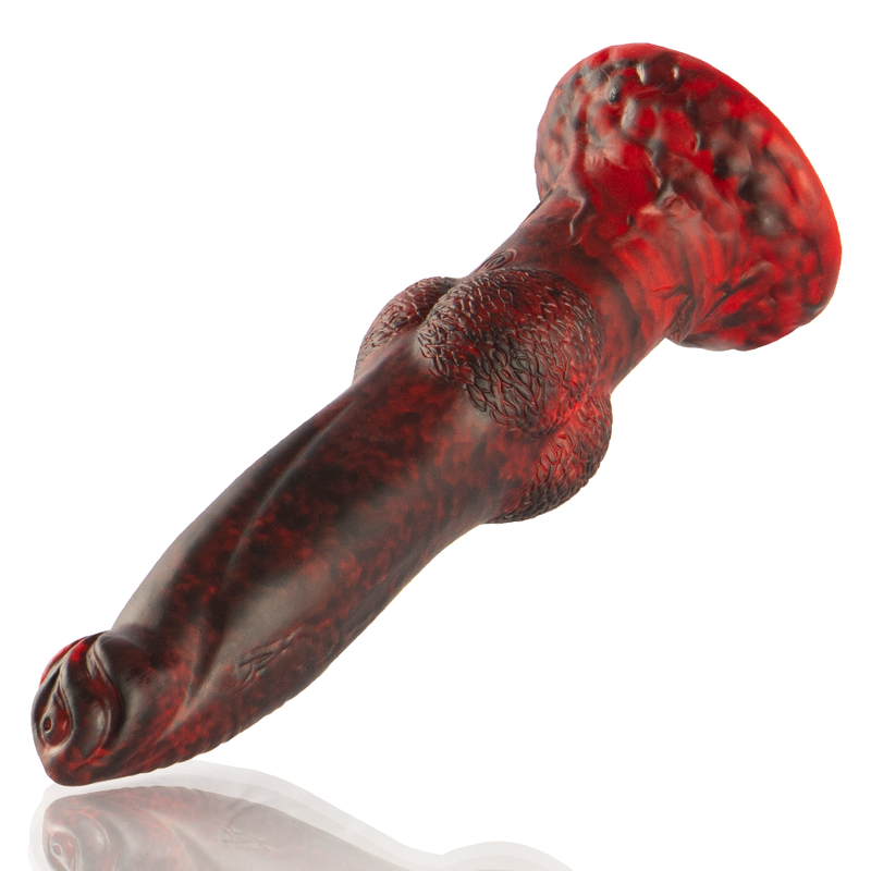 EPIC - DILDO PROMETHEUS TITAN ON FLAMES CONTROL REMOTO RECARGABLE