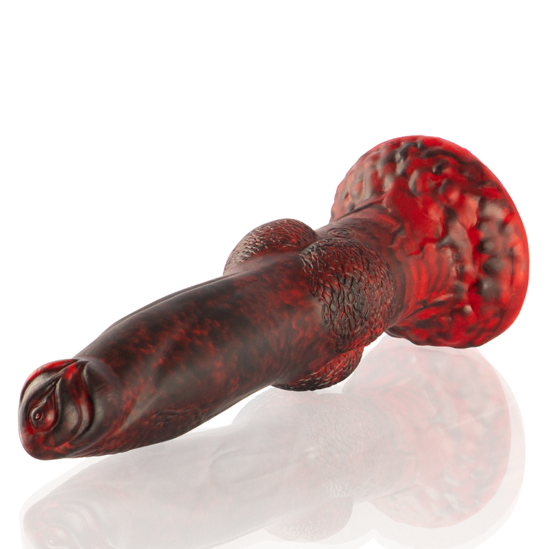 EPIC - DILDO PROMETHEUS TITAN ON FLAMES CONTROL REMOTO RECARGABLE