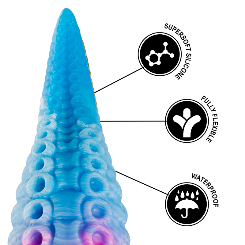 EPIC - BLUE PHORCYS TENTACLE DILDO LARGE SIZE