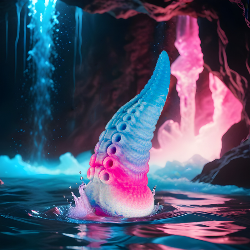 EPIC - BLUE PHORCYS TENTACLE DILDO LARGE SIZE