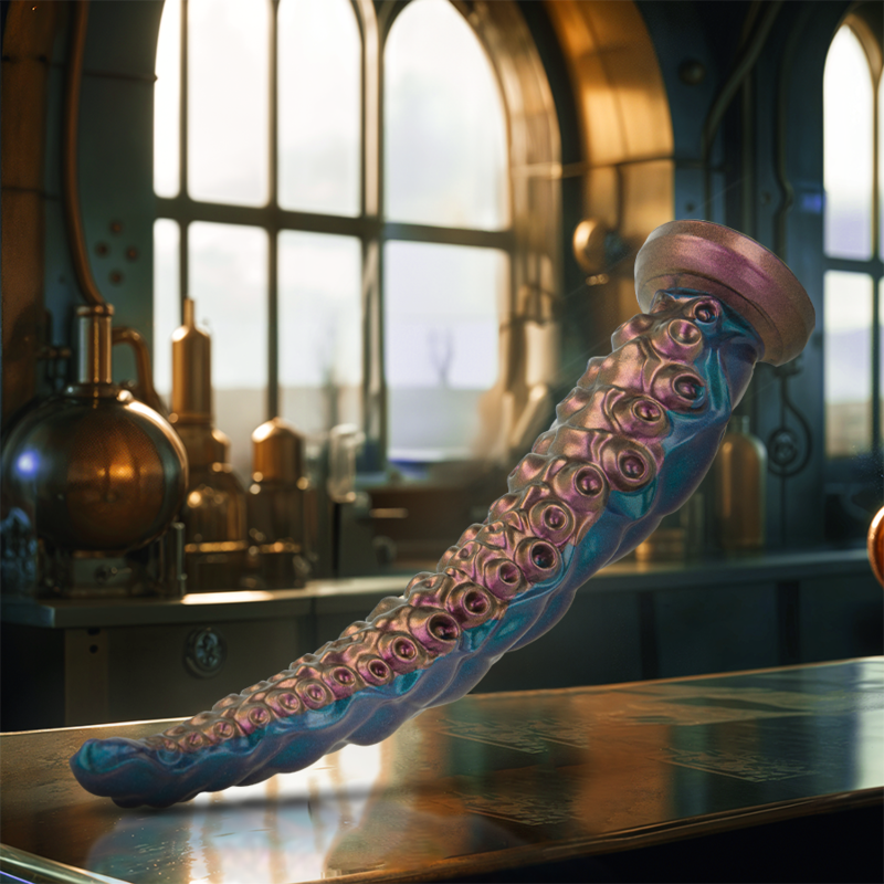 ÉPICO - DILDO DE TENTÚCULO FINO CHARYBDIS TAMAÑO PEQUEÑO