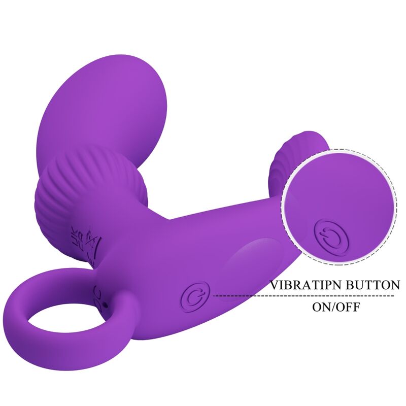 PRETTY LOVE - CAYLA PURPLE ANAL VIBRATOR MASSAGER
