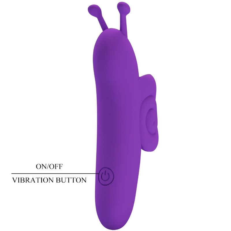 POWERFUL PURPLE FINGER STIMULATOR SNAIL