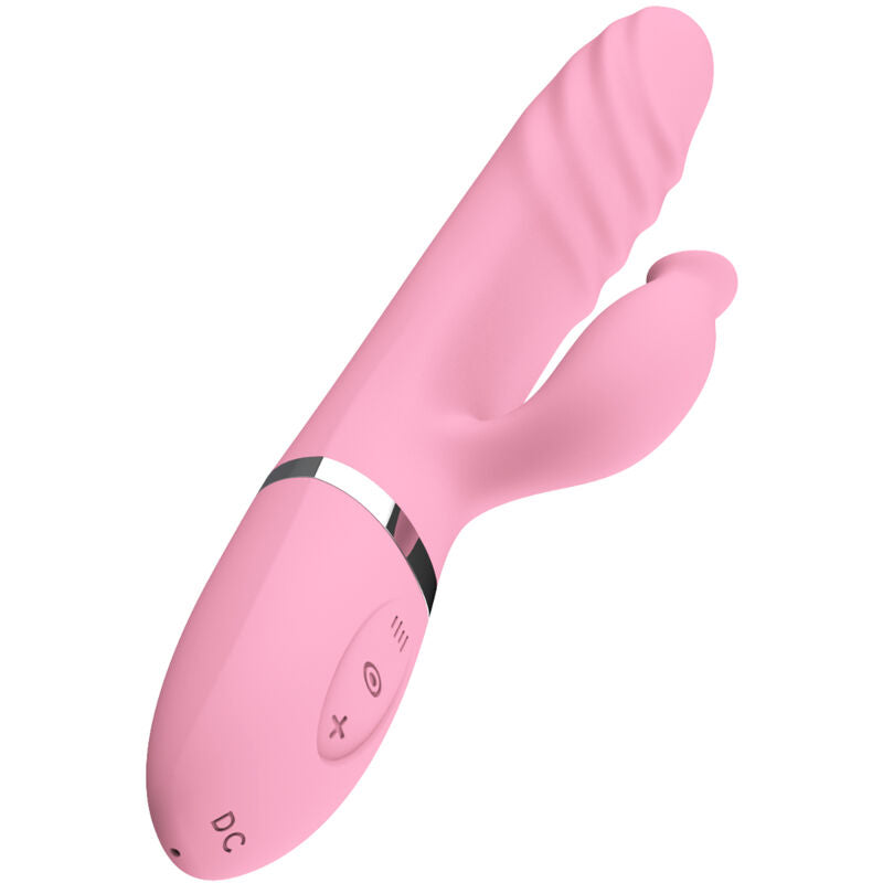 ARMONY - VIBRATOR AND THRUSTING WITH PINK HEAT EFFECT TONGUE