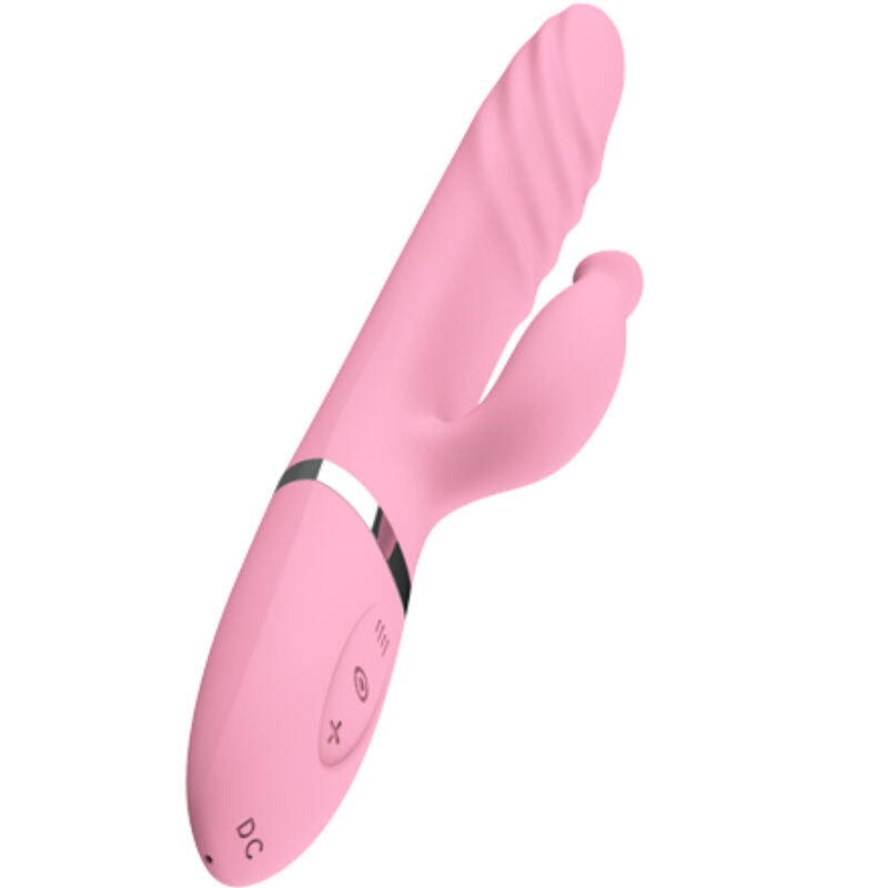 ARMONY - VIBRATOR AND THRUSTING WITH PINK HEAT EFFECT TONGUE