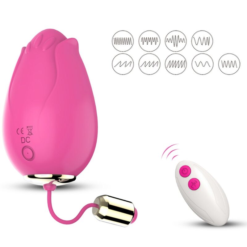 ARMONY - MANDALA G-SPOT EGG VIBRATOR REMOTE CONTROL FUCHSIA