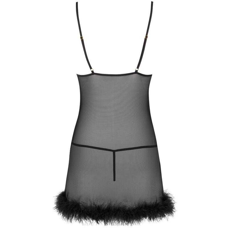 LIVCO CORSETTI FASHION - ZERUNAM BABYDOLL SET + BLACK THONG