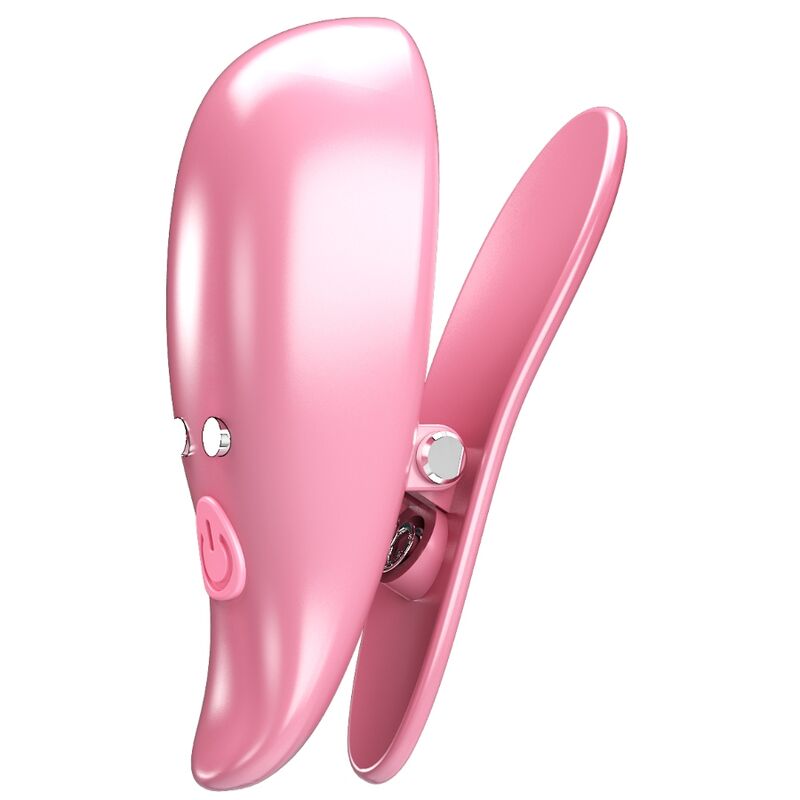PRETTY LOVE - LEAF VIBRATING PINK TONGS