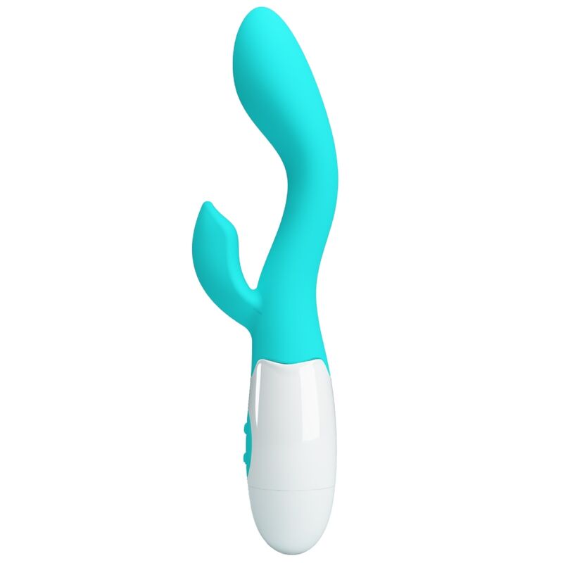 PRETTY LOVE - VIBRADOR DEL PUNTO G EN VERDE AGUA BRILLANTE