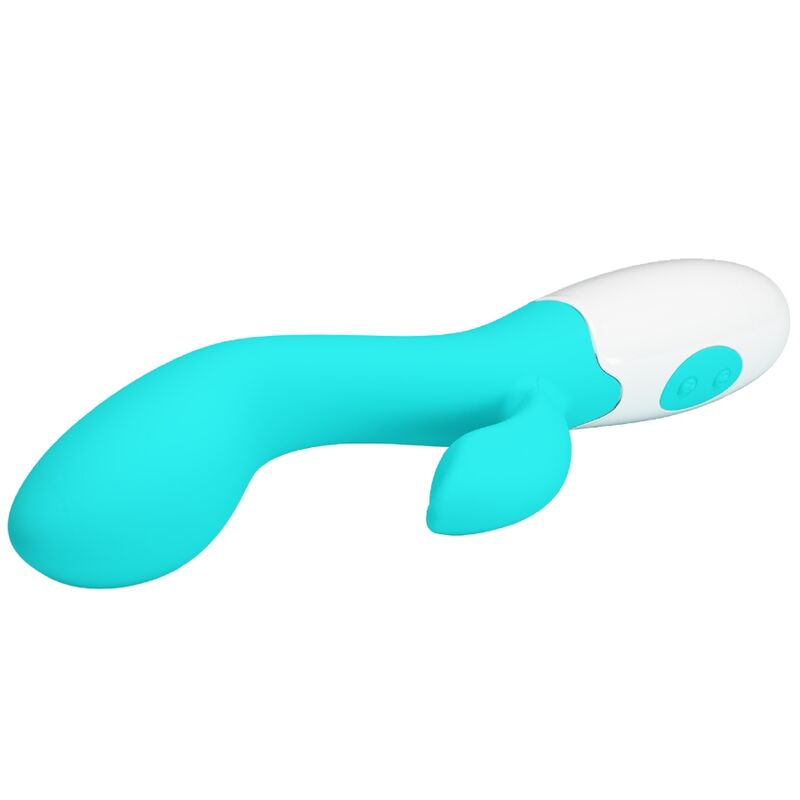 PRETTY LOVE - VIBRADOR DEL PUNTO G EN VERDE AGUA BRILLANTE